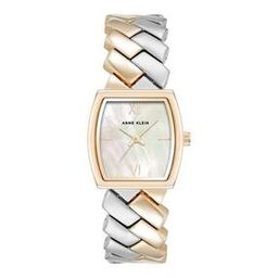 Women Mother Of Pearl Dial Quartz Analogue Metal Strap Watch-AK5123MPTT-image-2