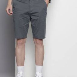 Men Mid-Rise Regular Fit Chino Shorts-image-83