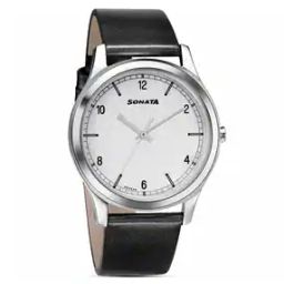 Men Water-Resistant Analogue Watch-NT7135SL01-image-97