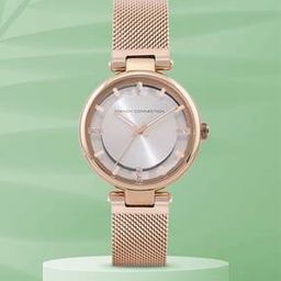 FC148RGM Analogue Watch with Mesh Strap-image-60