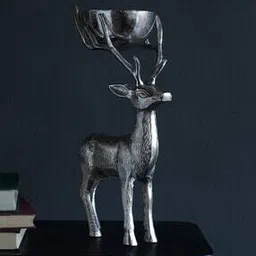 folkstorys Deer Sculpture Table Vase-picture-27