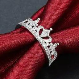 Crown Design Stone-Studded Ring-image-3
