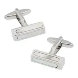 Silver-Toned Cufflinks-17