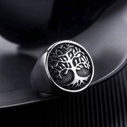 Silver-Plated Cocktail Ring-image-32
