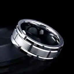 Silver-Plated Band Ring-image-43