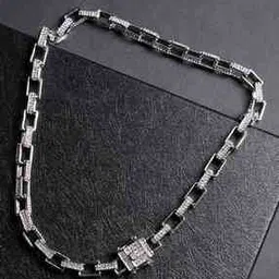 Men Silver-Plated Classic Chain-49