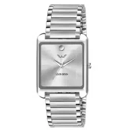 Men LD-G057-SLV-CH Analogue Watch with Stainless Steel Strap-image-35