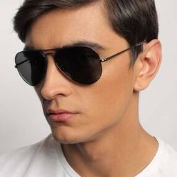 0RB3689004/4858 Full-Rim UV-Protected Aviator Sunglasses-image-47