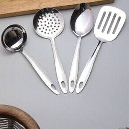 Set of 4 Stainless Steel Heavy Gauge Non-Stick 4 Piece Set-26