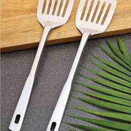 Set of 2 Stainless Steel Turners/Slotted Turner-23