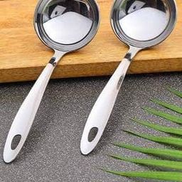 Set of 2 Stainless Steel Deep Ladles-picture-18