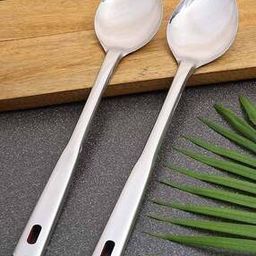 Set of 2 Stainless Steel Serving Spoon-23