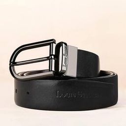 louis stitch Men Textured Reversible Belt-picture-7