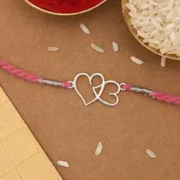 Silver-Plated Tie-Up Rakhi-image-95