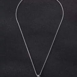  Men Silver-Plated Pendant with Chain-image-51