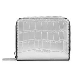 Women Crocs Print Bi-Fold Wallet with Zip-Around Closure-image-35