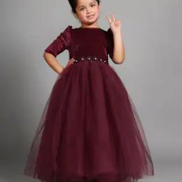 Girls Embellished Gown Dress-image-27
