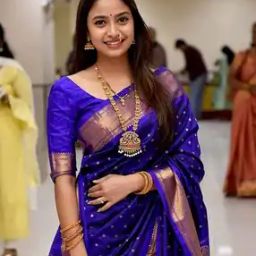 Women's Banarasi Soft Silk Saree -image-30