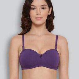 lyra Combed Cotton Seamless Wrinkle-Free Cups Bra with Detachable Strap-picture-33