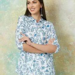 Women Abstract Kurti-image-41
