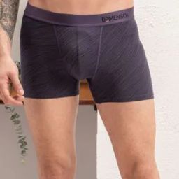 Men Abstract Printed Trunks with Elasticated Waist-5
