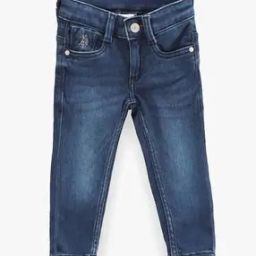 Boys Mid-Wash Regular Fit Jeans-image-24