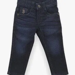 u.s. polo assn. Boys 24T Mid-Wash Slim Fit Cotton Jeans-picture-11