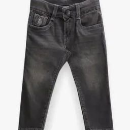 Boys Mid-Wash Slim Fit Jeans-46