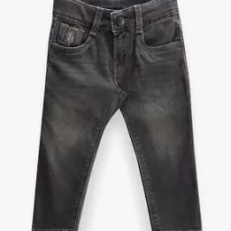 Boys Mid-Wash Slim Fit Jeans-17