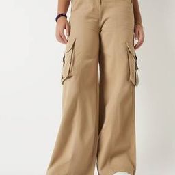 max Girls Relaxed Fit Cargo Trousers-picture-1