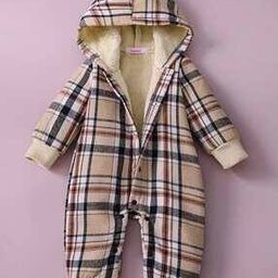 hopscotch Checked Hooded Bodysuit-picture-26