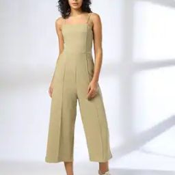 Women Square-Neck Strappy Jumpsuit-image-71