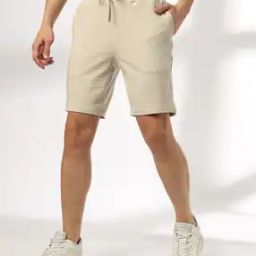 Men Regular Fit Shorts with Insert Pockets-image-44