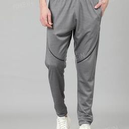 Shein Activewear Full Length Elasticated Waist Joggers-image-52