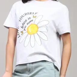 Shein Drop Shoulder Typographic Chest Print Crew Tshirt-picture-34