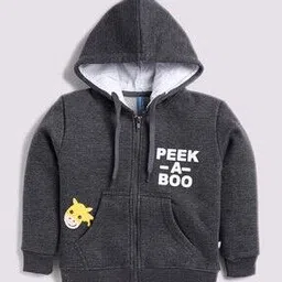 Zip-Front Hoodie with Kangaroo Split Pockets-image-30