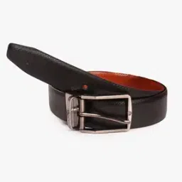 Men Reversible Belt with Buckle Closure-picture-12