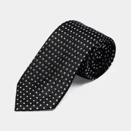 Men Constellation Geometric Woven Tie-image-15
