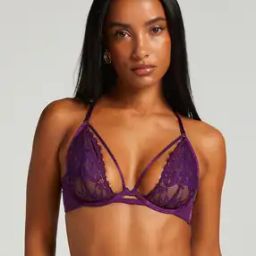 Cinnamon Non-Padded Underwired Bra-image-59
