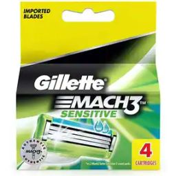 Mach 3 Sensitive Manual Shaving Razor Blades Cartridge-11