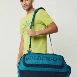 Men Brand Print Duffle Bag-image-19