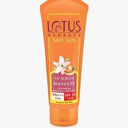 Safe Sun Uv Screen Mattegel Pa+++ Spf50-12