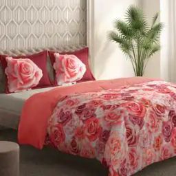 Printed King Size Bedsheet with Pillow Covers-image-81