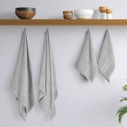 Set of 4 350 GSM Cotton Towels-picture-12
