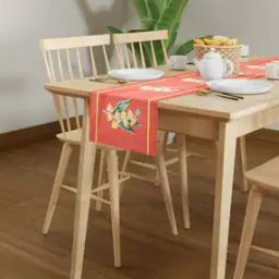 Floral Print 4 Seater Table Runner-picture-11