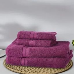 Set of 2 Hand & Bath Towels-29
