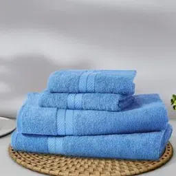 Set of 4 Hand & Bath Towels-1