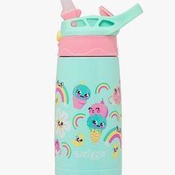 Movin' Printed Steel Flip Junior Water Bottle-image-63
