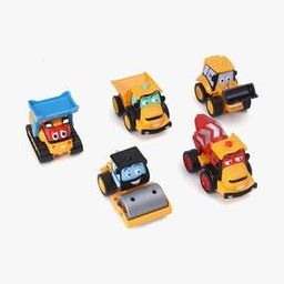 Set of 5 Muddy Friends Pull-Back Toys-image-34