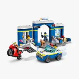 City Police Station Chase Building Toy Set-image-41